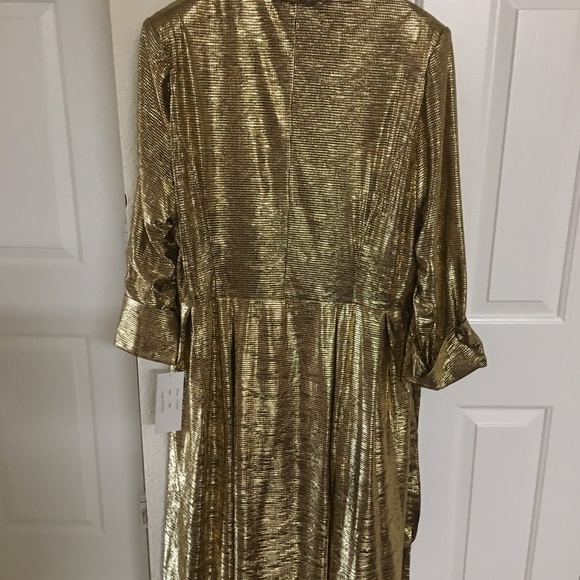 Dorinda Clark gold color dress - Picture 2 of 3